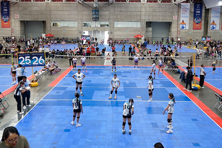 Festival Nacional de Voleibol rompió récord de participación en Poliforum León