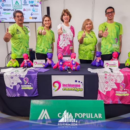 León se une por la inclusión en la 9ª Carrera “Inclúyeme Contigo”
