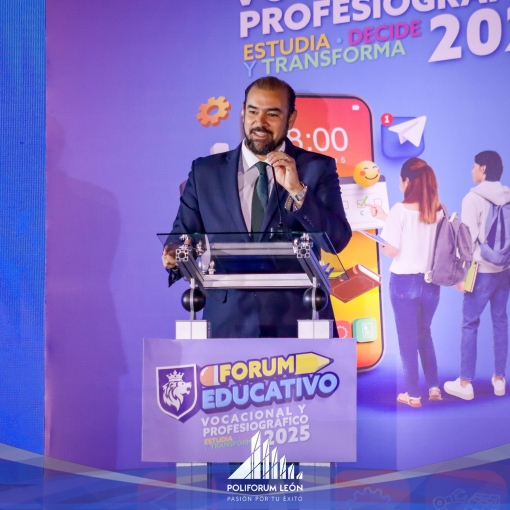 Inicia el Fórum Educativo Vocacional y Profesiográfico 2025: el futuro profesional de los jóvenes cobra vida en Poliforum León